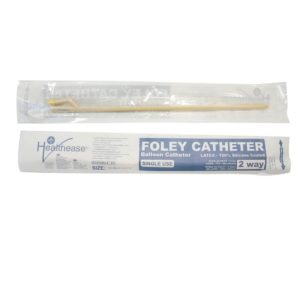 Foley Catheter Latex Silicone Coated