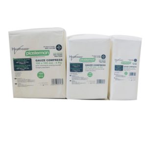 Gauze Compress 4 ply Non woven 100×100