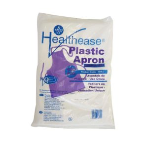 Plastic Apron White