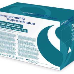 Powder free Surgical Glove with Synthetic Lining – Sure Grip “Supreme Plus”